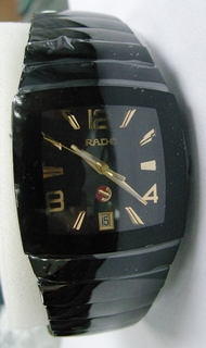 Rado Black Dial Watch 7742