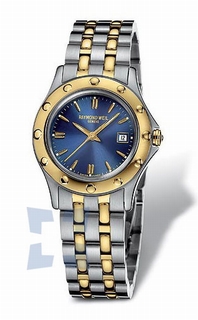 Raymond Weil Blue Metalic Dial Ladies Watch 5390-STP-50001