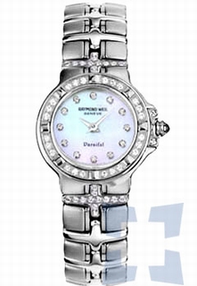 27.5mm diameter Raymond Weil Ladies Watch 9691.SCS97081