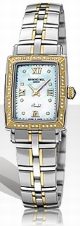 Raymond Weil Mother of Pearl Diamond Dial ladies Watch 9740-STS-00995