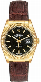 Rolex Datejust 116138BKSL Mens Watch