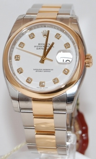 Rolex Datejust Steel & Gold Watch 116203