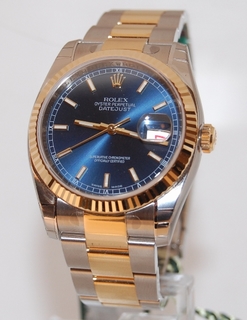 Rolex Datejust Steel & Gold Watch 116233