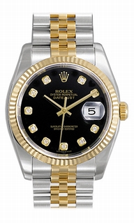 Rolex Datejust Mens Watch 116233BKDJ