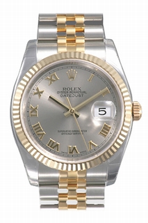 36mm Rolex Mens Watch 116233SRJ