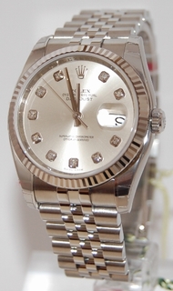 Rolex 116234 Steel & White Gold Watch