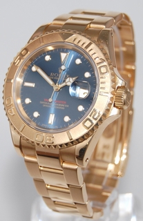 Rolex Blue Baton Dial Watch 16628