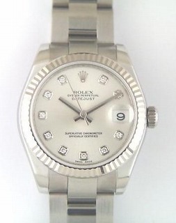 Rolex 178274 Steel & White Gold Watch