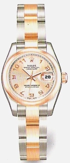 Rolex Rose Concentric Arabic Dial Watch 179161