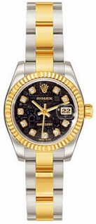 Rolex Black Dial Watch 179173JDDO