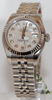 Rolex 179174 Steel & White Gold Watch