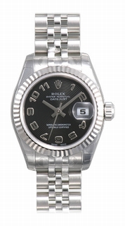 Rolex Black Dial Watch 179174BKAJ