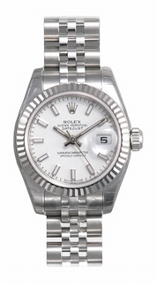 Rolex White Dial Watch 179174WSJ