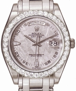 Rolex 18946 Platinum set with Diamonds Watch