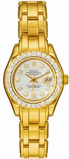 Rolex Pearlmaster Ladies Watch 80318C