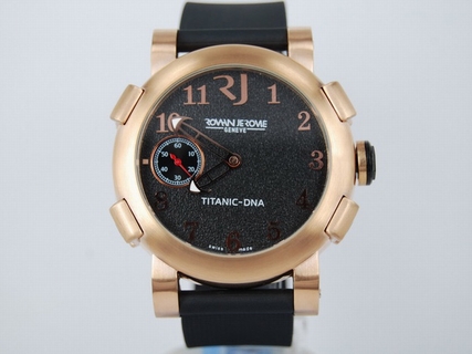 Romain Jerome Black Dial Men Watch 8279