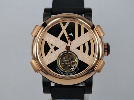 Romain Jerome Rose Gold,titanium Watch 8298