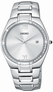 Seiko Diamond skp337 Mens Watch