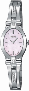 Seiko Pink Mother of Pearl Dial Ladies Watch sujc35