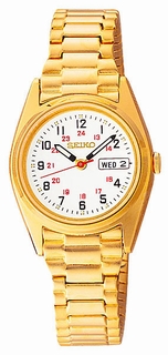 Seiko White Dial Ladies Watch swz154