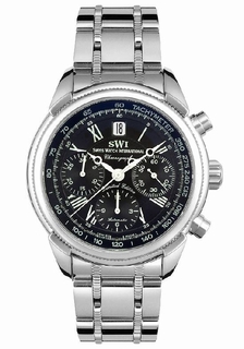 Swiss A9244-S-B-S Stainless steel Watch