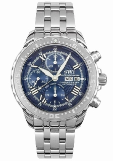 Swiss Mens A9258-S-BL-S-BRS Watch