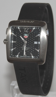 TAG Heuer Black Baton Dial Mens Watch WAE1111.FT6004