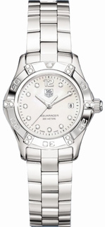 TAG Heuer White Mother-of-pearl Dial Watch WAF141G.BA0813