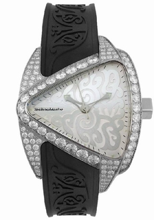 Technomarine Silver With Tattoo Design Dial Ladies Watch dmrmf05