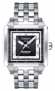 Tissot Black Roman Numeral Dial Mens Watch T005.507.11.058.00