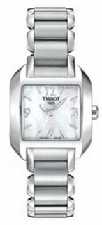 Tissot White Arabic Dial Ladies Watch T02.1.285.82