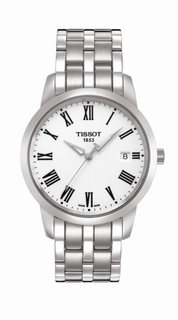 Tissot White Roman Numeral Dial Ladies Watch T033.410.11.013.00