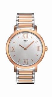 Tissot Steel & Rose Gold Watch T034.209.32.038.00