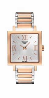 Tissot Happy Chic Steel & Rose Gold Watch T034.309.32.038.00