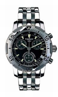 Tissot Black Baton Dial Mens Watch T17.1.486.55