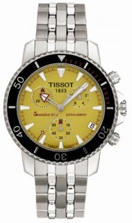 Tissot Yellow Dial Mens Watch T19.1.485.71