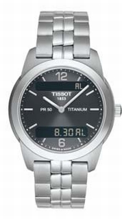 Tissot Anthracite Arabic Dial Watch T34.7.487.62