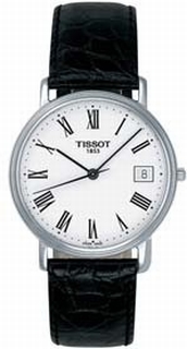 Tissot White Roman Numeral Dial Mens Watch T52.1.421.13