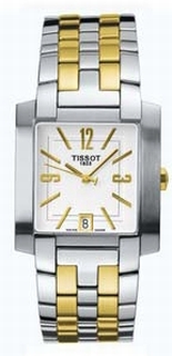 Tissot Silver Arabic Dial Mens Watch T60.2.581.32