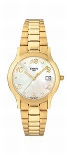 Tissot Mother Of Pearl Arabic Diamond Dial Watch T73.3.139.74