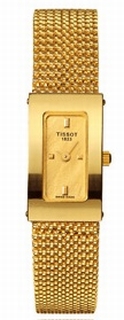 Tissot Champagne Baton Dial Ladies Watch T73.3.322.21