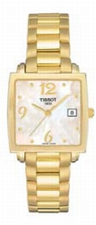 Tissot Mother of Pearl Quarter Arabic Dial Watch T73.3.370.72