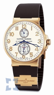 Ulysse Nardin Silver/Ivory Dial Watch 266-66-3