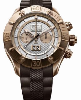 Zenith Yellow Gold Stainless Steel Watch 7727