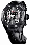 Audemars Piguet Lacquered Black with Mega-tapisserie motif Dial Watch 26265FO.OO.D002CR.01