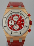 Audemars Piguet red Dial Ladies Watch 6718