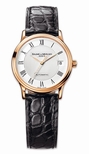 Baume & Mercier Silvered Guilloche Dial Mens Watch 8659