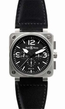 Mens Bell & Ross BR0194BLK-SL Watch