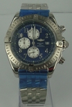 Breitling Blue Dial Mens Watch 6687