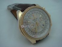 Breitling gold thickly plated on solid 316L stainless steel Watch 8578